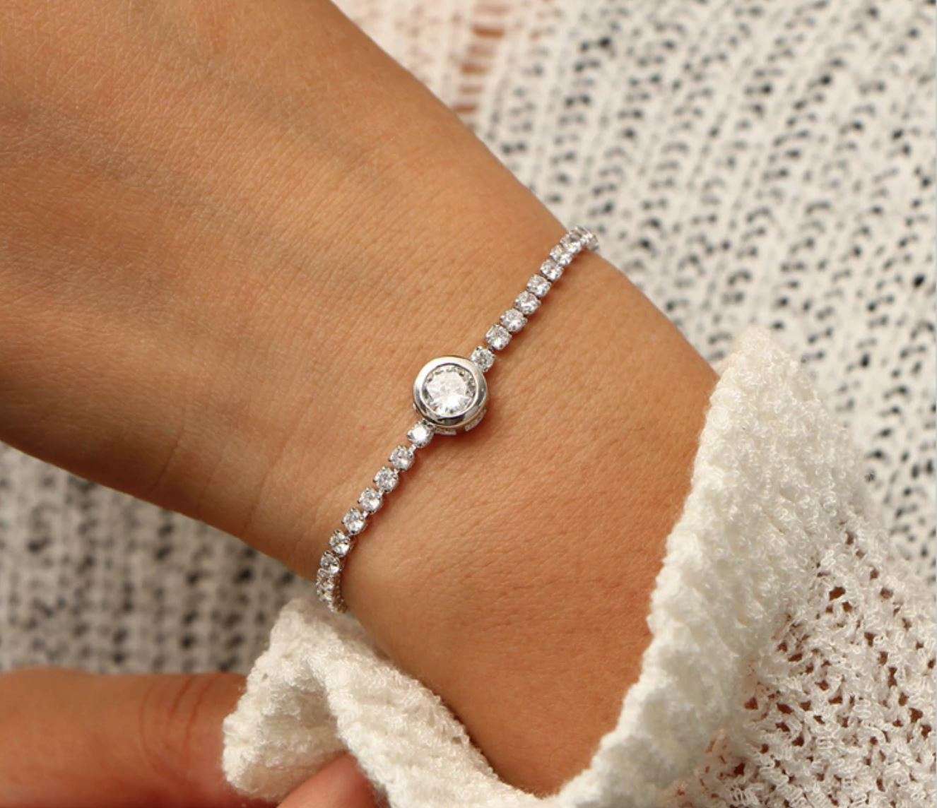Crystal Tennis Bracelet - Bela Fils BoutiqueBraceletsBela Fils Boutique